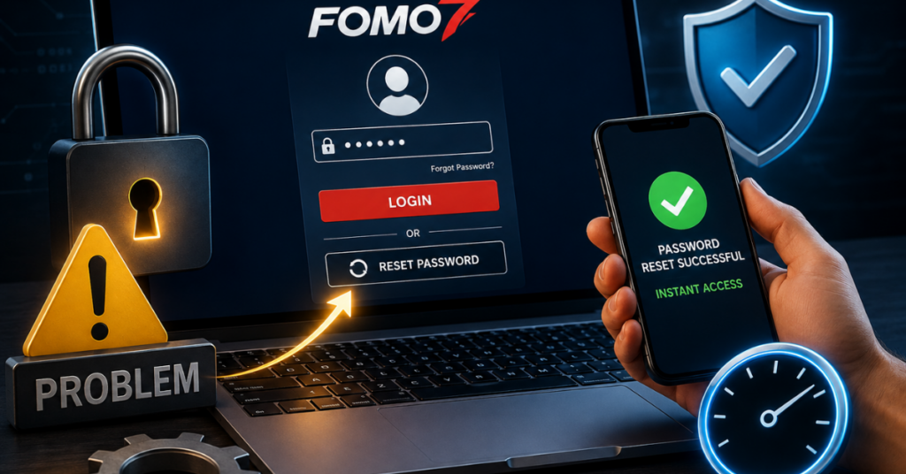 FOMO7 login problems